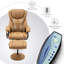 Aashka Ergonomic Faux Leather Recliner with Footrest-1378975468