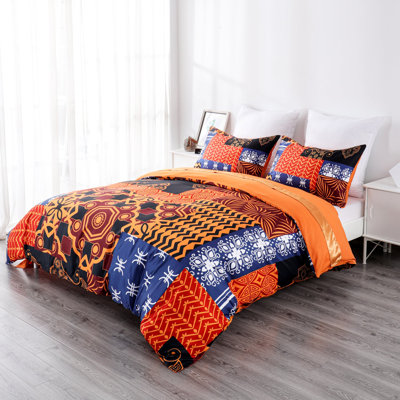Ensemble de housse de couette en microfibre 4 pièces