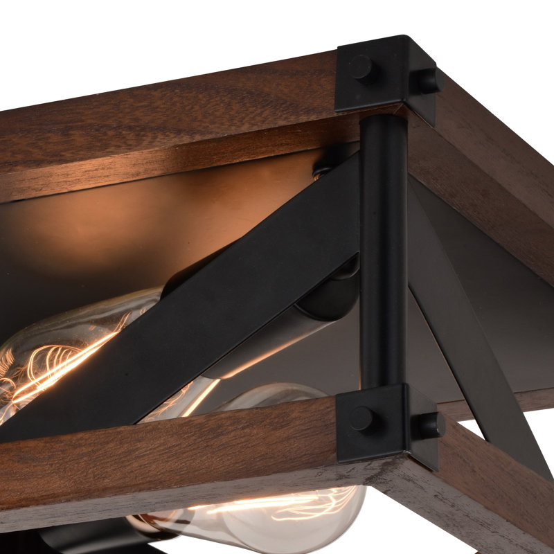 Plafonnier encastré 2 lumières 13 po