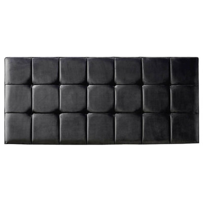 Saucedo Upholstered Velvet Headboard