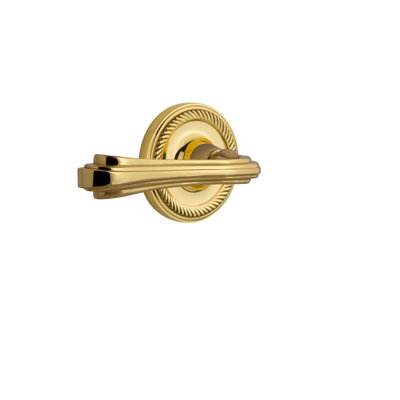 Rope Rosette Single Dummy with Fleur Lever