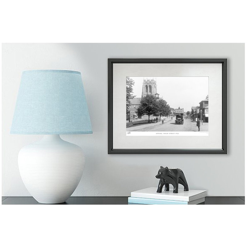 Epping, High Street 1921 by Francis Frith - Single Picture Frame Print, 45cm H x 60cm W x 2.3cm D