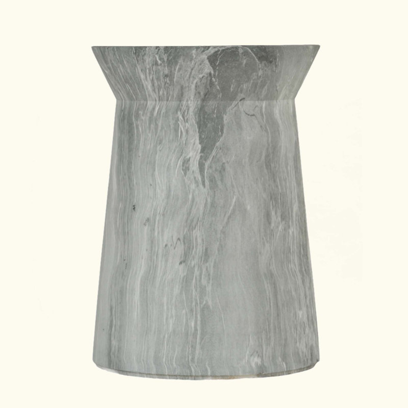Outdoor Circular Cement Side Table