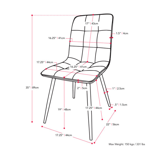 Dimensions du produit