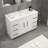 47.24'' Single Bathroom Vanity with Acrylic Top-67996811