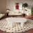 47 Inches Cloud Coffee Table with 4 Legs for Living Room-2072032001