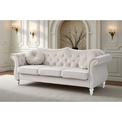 Modla Velvet Fabric Sofa