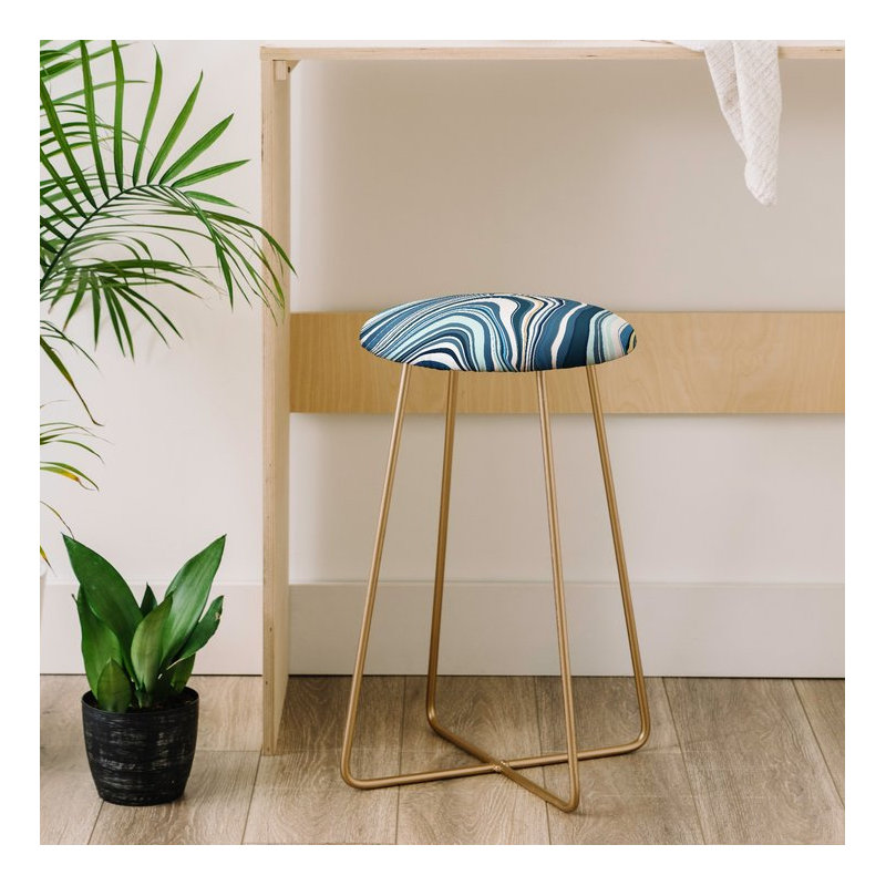 Tabouret de bar 25 po Marble