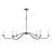 Aliaa 6-Light Metal Candle Style Chandelier