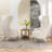 Flaxville Tufted Wingback Chair-87198359