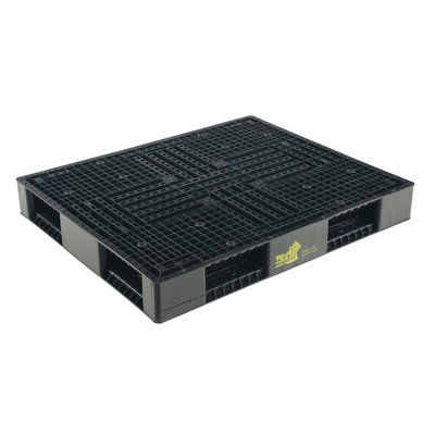 Palette verte en plastique