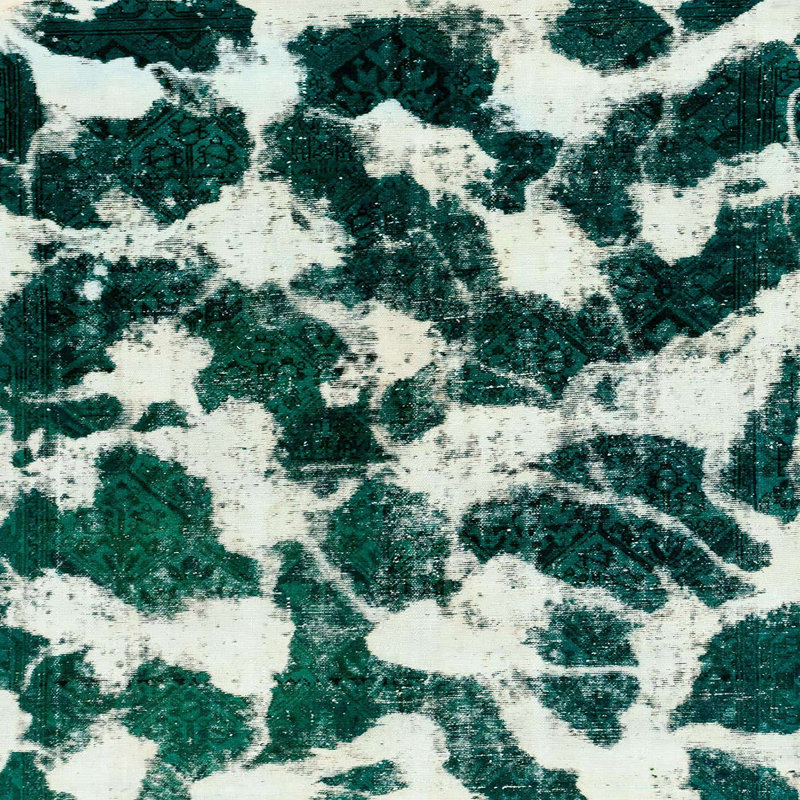 Abstract Indoor Rug, Square 6'
