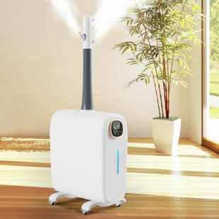 6.6 Gallons Cool Mist Ultrasonic Whole House Humidifier with extended tube for 3000 Cubic Feet  J39