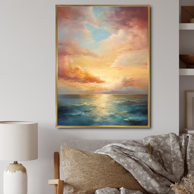 Alyzza Ocean Sunset Celestial Symphony