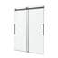 Porte de douche coulissante double sans cadre l 48 po x H 76 po Stellar-52233366