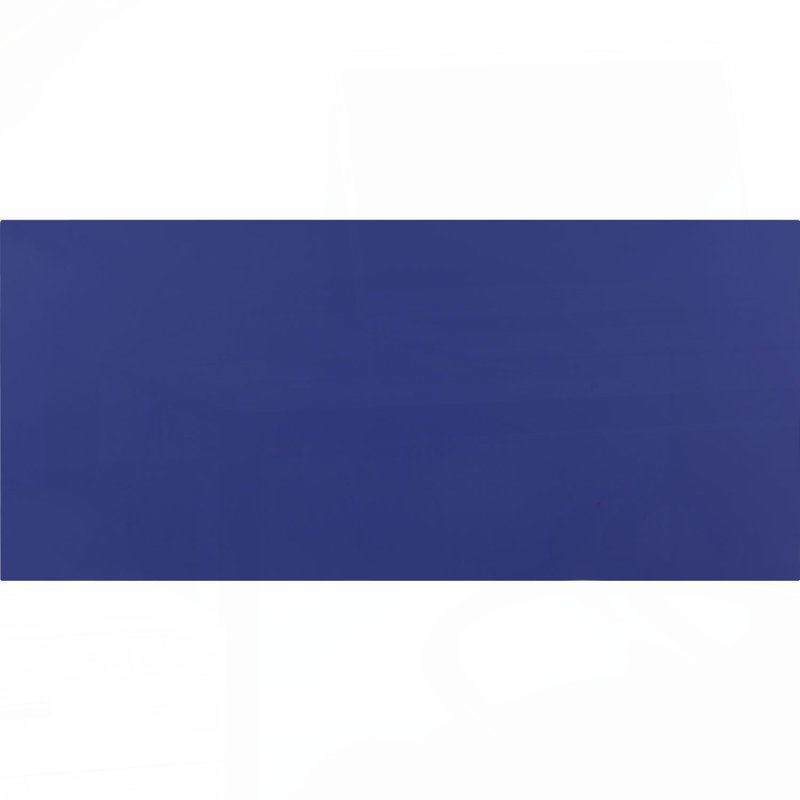Bureau d'écriture rectangulaire avec 1 tiroir, bleu crépuscule