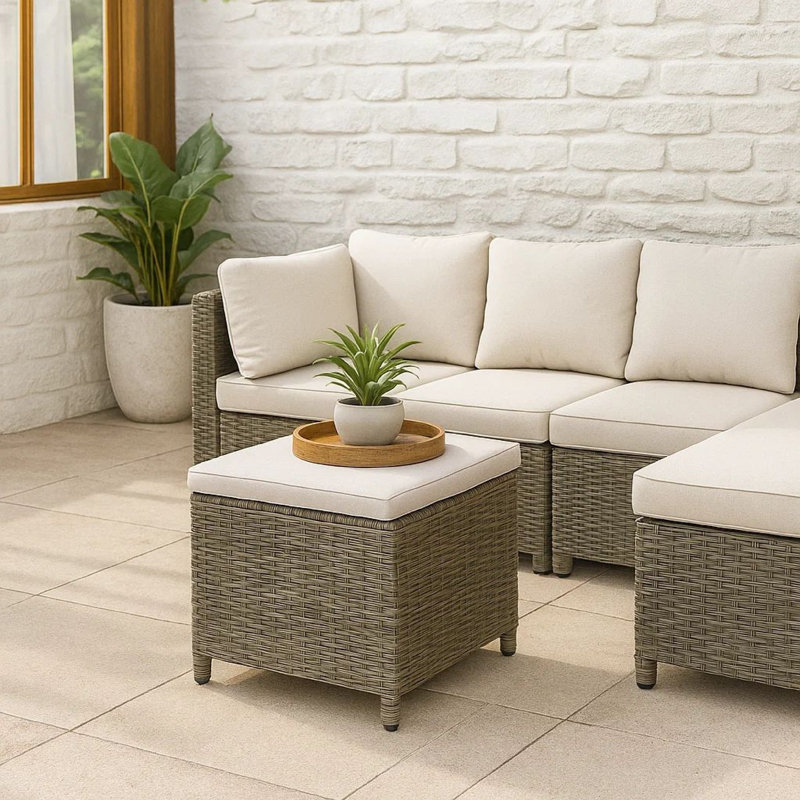 Saemi Upholstered Ottoman