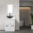 Byford 24 " W Freestanding Standard Free Standing 1 Single With Top with Mirror