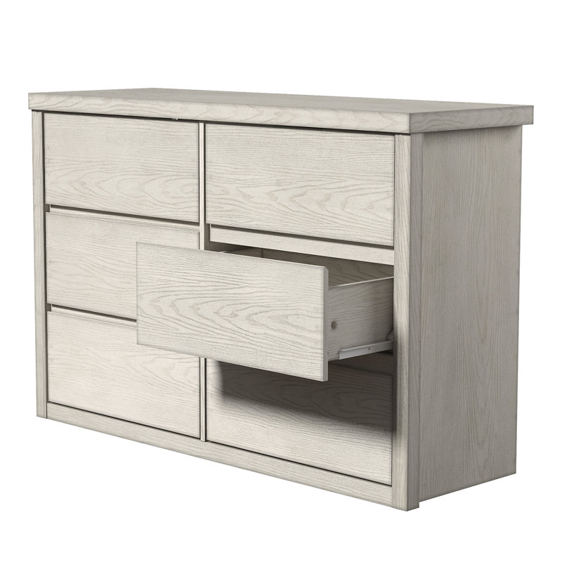  Commode 6 tiroirs (Interlock), Beige
