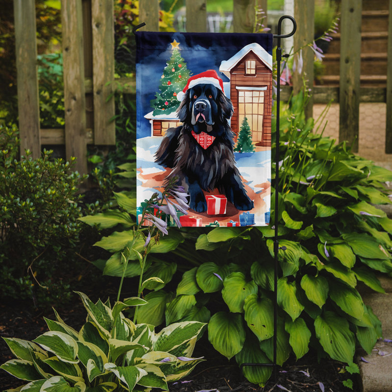 Double Sided Polyester Christmas, 15.5'' H x 11.25'' W