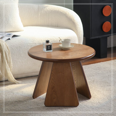 Table d'appoint ronde avec pieds robustes