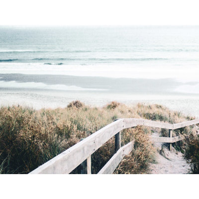 Beach Access - Wrapped Canvas Photograph