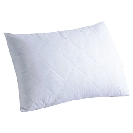 Pair of Quilted Pillow Protectors Envelope Closing