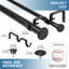 Tringle à rideaux double à boutons plats Couey-1664546587-1664546586