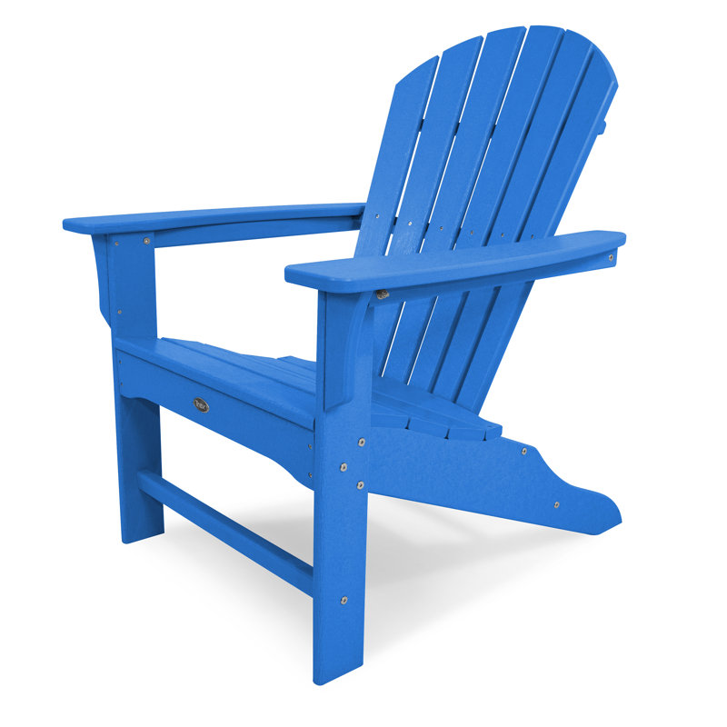 Chaise Adirondack POLYWOOD Yacht Club Shellback, Bleu pacifique
