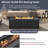 40000 BTU Round Concrete Fire Pit for Outside-128924730