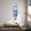 «Lapiz Lazuli Shapes Surfboard Acrylique Coastal Wall Art» par Notoriart