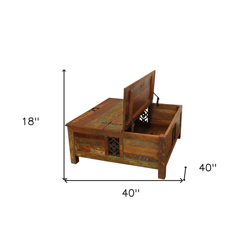 Ekjot Solid Wood Coffee Table