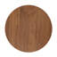 Table d'appoint ronde Mid-Century avec pieds fuselés