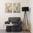 Doiron 59'' Black Tripod Floor Lamp