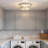 Annadell Glass Flush Mount