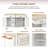 Ayyan Wood Kitchen Cart-403107910