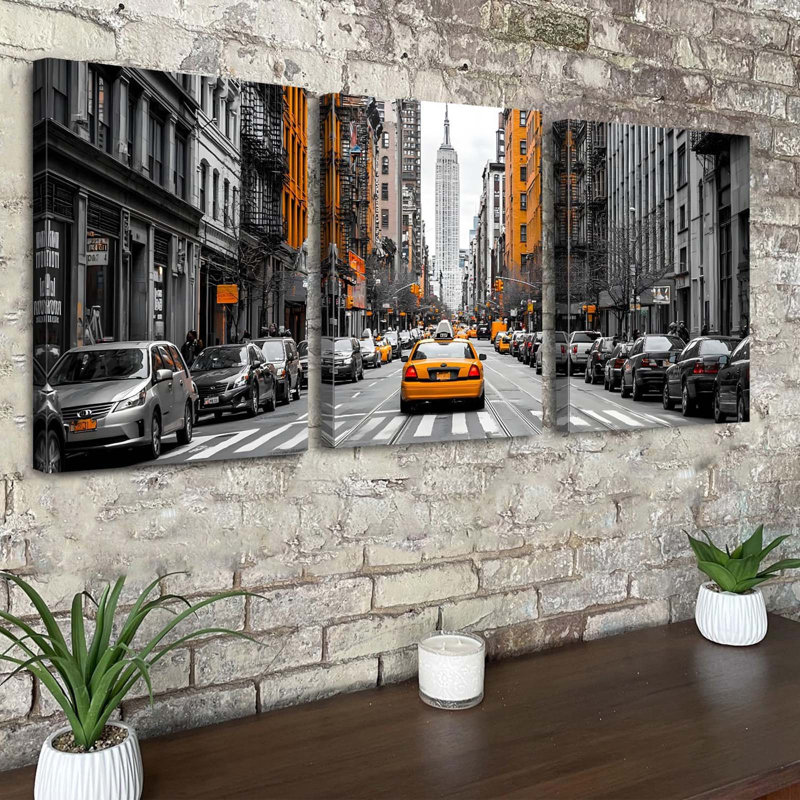 3 Piece Wrapped Canvas Wall Art