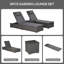 Aymelia 195cm Long Reclining Single Chaise with Cushions