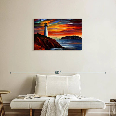 Picturesque lighthouse Aletra