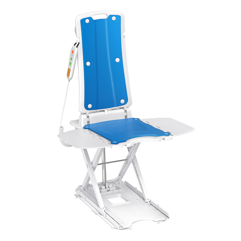 Télésiège électrique léger, soulèvement pour personnes âgées du plancher, télésiège au sol, dispositifs d'aide à la chute, poids de l'article 23 lb, soutien jusqu'à 300 lb, ventouses imperméables