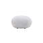 Azaleah 74cm Wide Round Pouf Ottoman