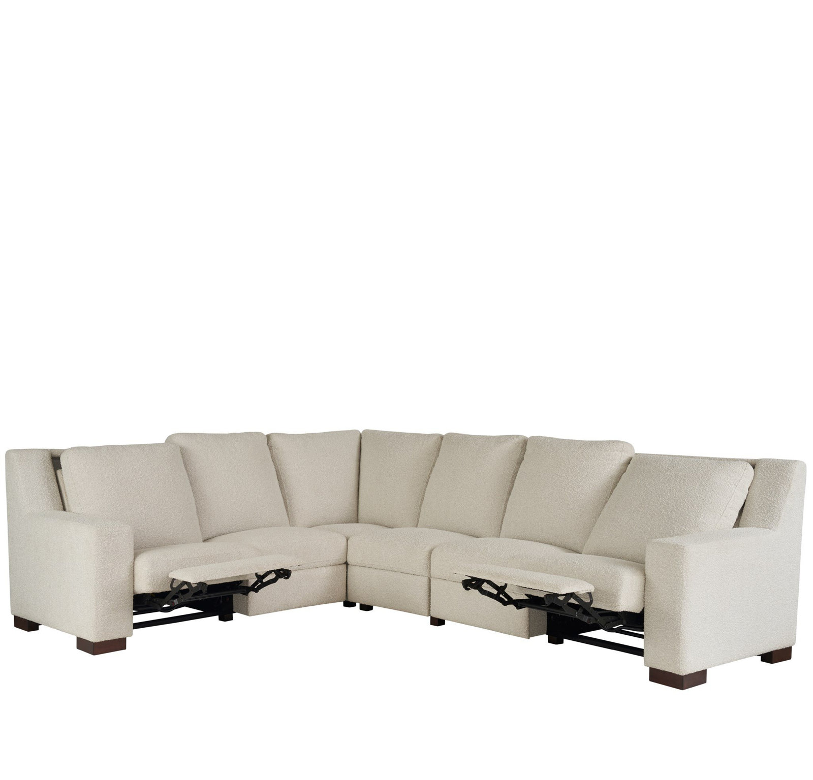 Roseland 4 - Piece Upholstered Reclining Corner Sectional
