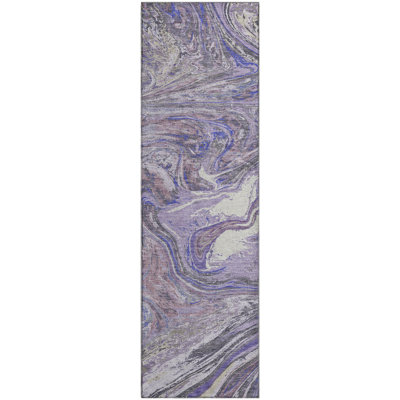 Premium Machine Washable Cossette AMF1061 Abstract Rug