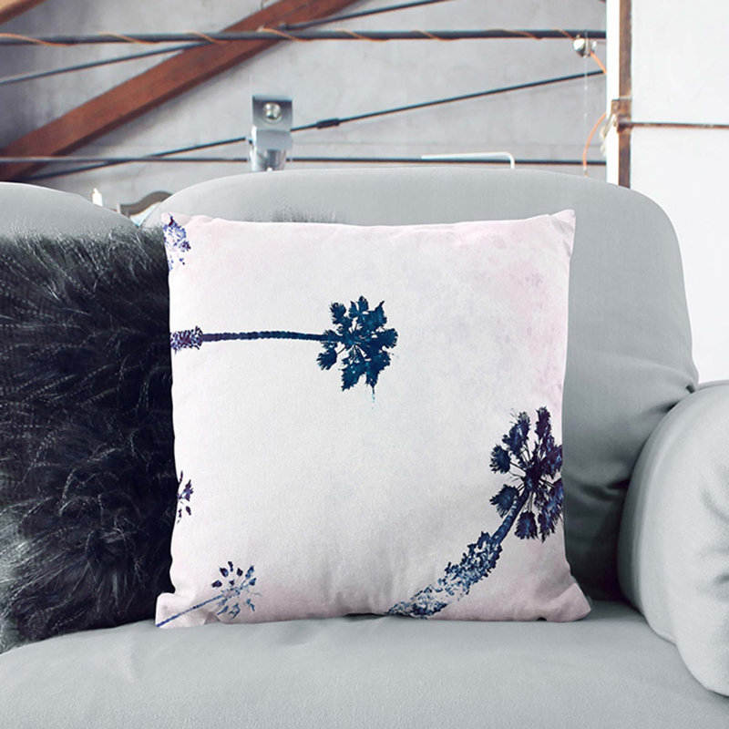 Abstract Square Throw Cushion, Stone, 40cm H x 40cm W x 15cm D