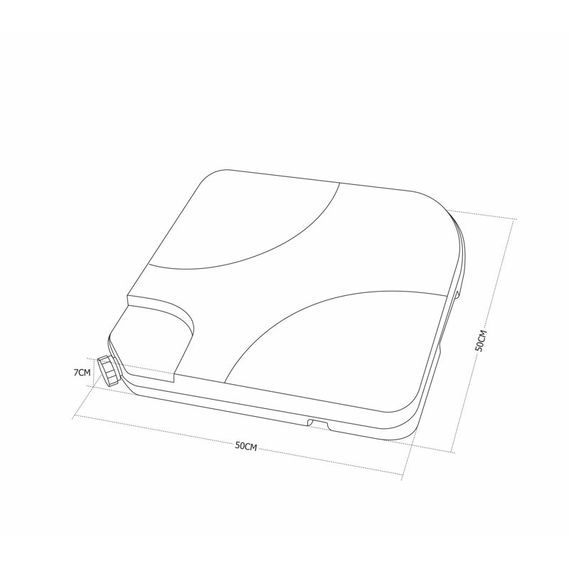 Cronk Umbrella Weight