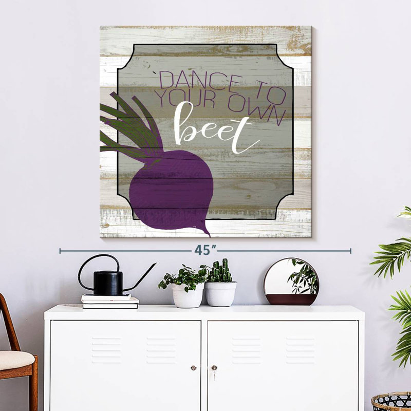 Ketti Dance To Your Own Beet, 33" H x 33" W