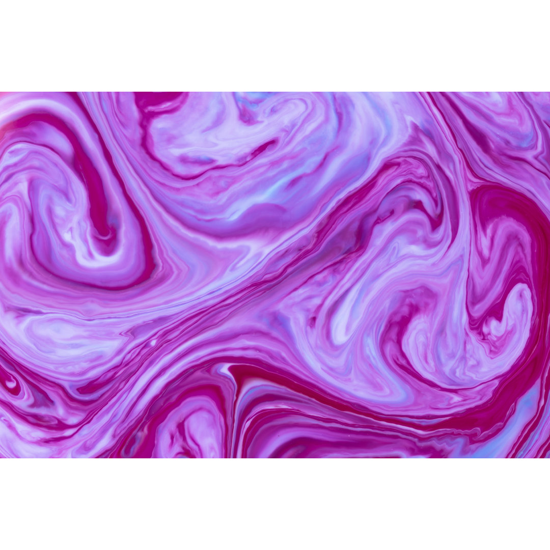 Swirl Purple Liquid Background - Leinwanddrucke auf Leinwand