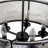 Jairdan 5-Light Dimmable Ripple Glass Drum Chandelier-731802082