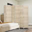 Peintures et art mural pour chambre à coucher, 6 pi, en polypropylène chêne avec rangement, structure en métal