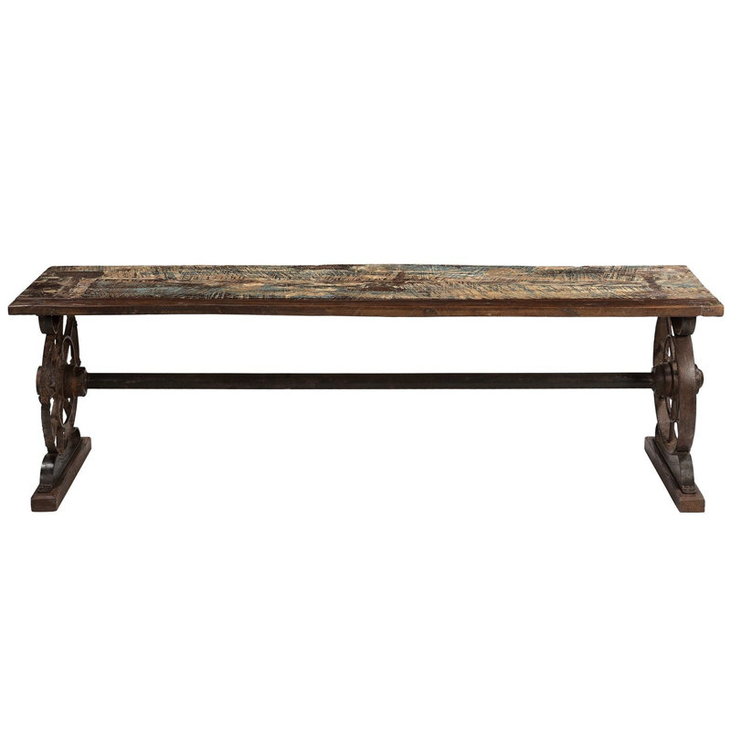 Kaben Solid Wood Bench